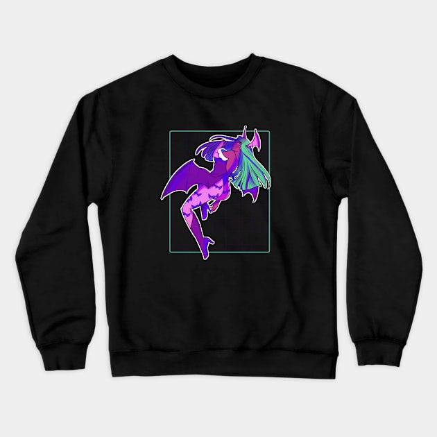 Morrigan A Crewneck Sweatshirt by nay__b